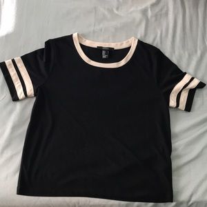 Forever 21 Black Crop Top